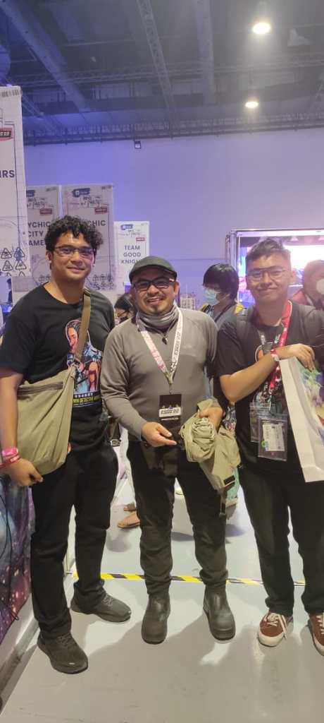 With Alvin Juban of the Game Developers Association of the Philippines